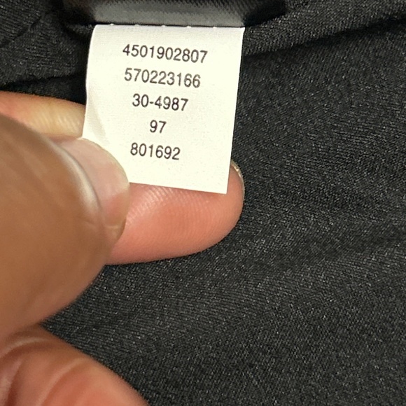 White House Black Market Tweed Pencil Skirt Metallic Black/Blue/Mauve Women’s 14 - Picture 8 of 12